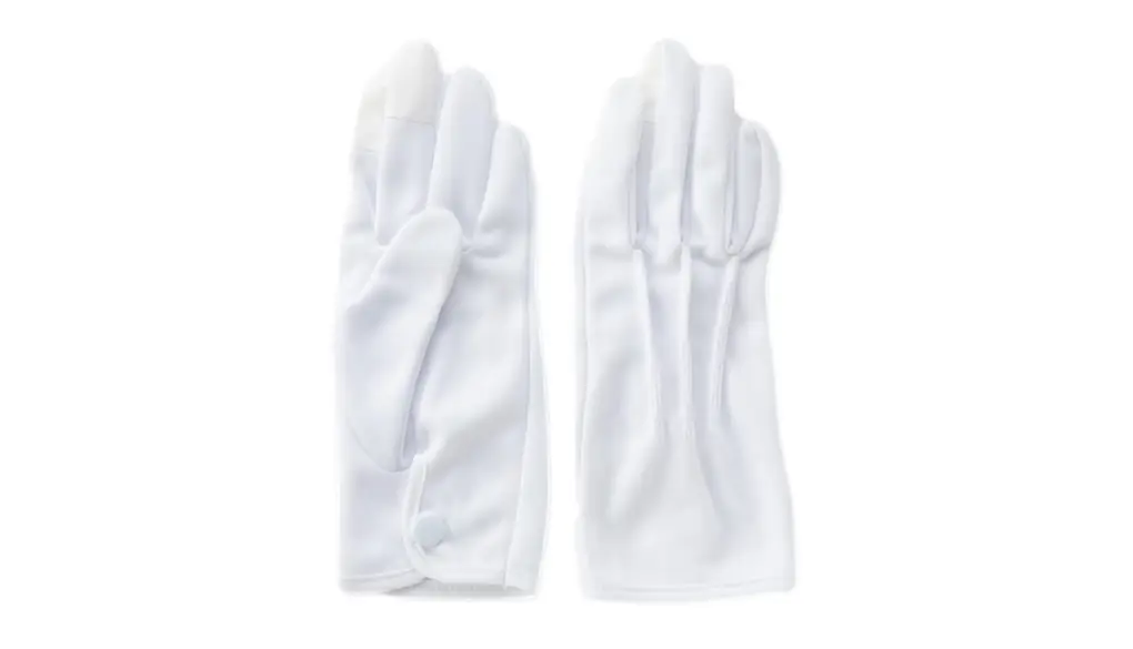 [SANDAI] スマートフォン対応 礼装 用 フォーマル メンズ 白 手袋 (S ～ LL) ナイロン グローブ