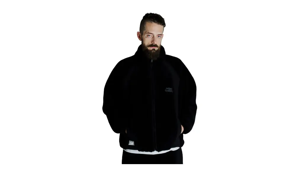 [【Schott】【ショット】] B.S.FLEECE JACKET ブラックシープ フリースジャケット メンズ 782-4252022