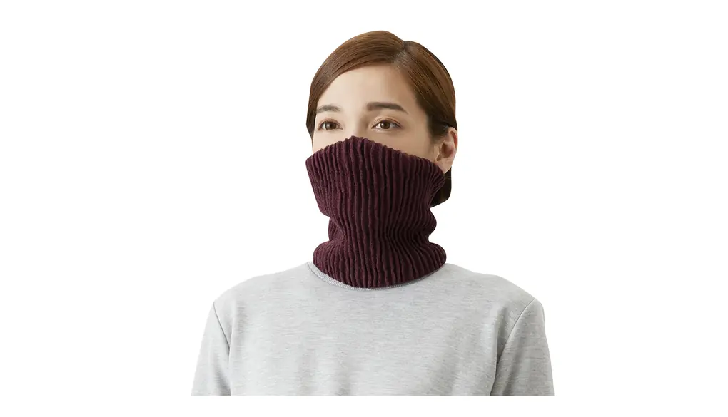 セルヴァン セラミック 遠赤ネックウォーマー(セラムA) エンジ