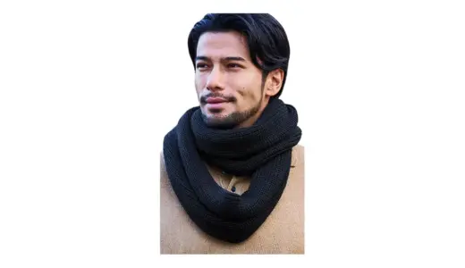 【冬の“抜け感”は首元から】SILVER BULLET CavariA スヌードネックウォーマー CANF24-12｜裏起毛で包み込む上質なぬくもり