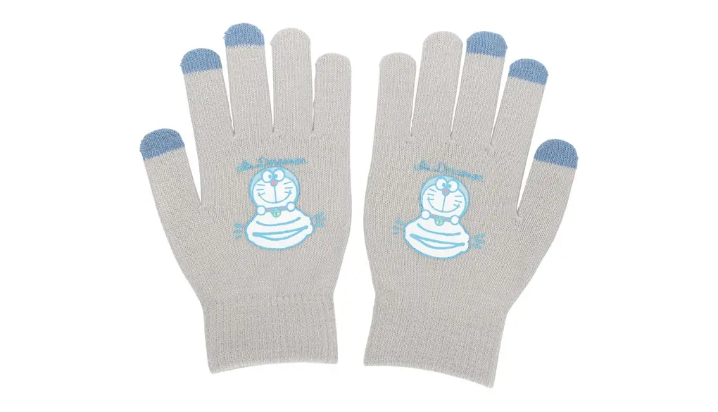 スケーター (skater) すべり止め付き 手袋 軍手 タッチパネル対応 大人用 レディース アイム ドラえもん GL1-A