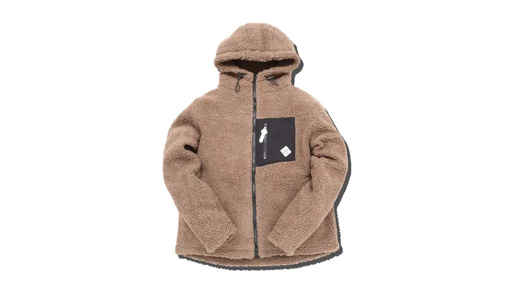 [slow&easy] シープボアアウター 首元まで暖かいアウター《ポリエステル100% 裏地付き 軽くて暖かい》メンズ ボア アウター 79803