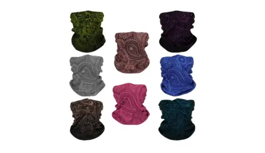 【8枚で全身守る】SMEHCF 多目的バンダナセット｜通気・速乾・防塵の最強ギアでアウトドアも街も快適に！