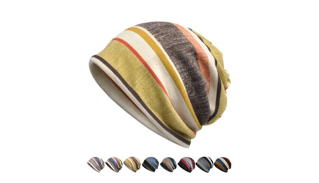 [SUBTRY] ニット帽 春 夏 秋『お肌に優しい綿素材/通気吸汗/蒸れにくい/抗菌防臭』メンズ レディース ストライプ ストレッチ 大きい 綿 帽子 2層構造 オシャレ ケア帽子 抗がん剤 医療用帽子 柔らかい 防風 男女兼用