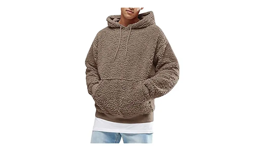 [SUN KAKU] 5カラー 男女兼 ボア パーカー フリース プルオーバー モコモコ 裏起毛 アウター フード付き 長袖 シンプル 無地 部屋着 春アウター 軽量 大きいサイズ S～2XL