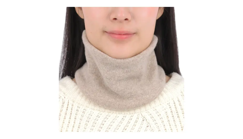 [TACHO] カシミヤ 100% ネックウォーマー スヌード 秋 冬 日本製 国内製造 内モンゴル産 上質 薄い 軽い 暖かい 敏感肌 やさしい肌触り 無地 レディース メンズ ギフト プレゼント