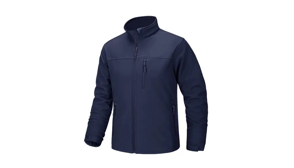 [TACVASEN] ジャケット メンズ アウトドアウエア 裏起毛 登山服 タクティカル 軽量 ウインドブレーカー 無地 ブルゾン 撥水ジャンパー ソフトシェルジャケット 作業服