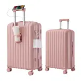 【旅が軽くなる多機能モデル】TANOBI スーツケース Mサイズ｜USBポート&スマホスタンドで“移動がもっと快適”になる