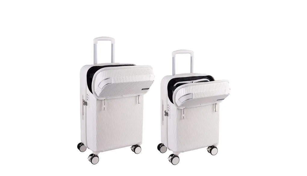 [TRAVELIST] [トラベリスト]キャリーケース ジッパー フロントオープン トップオープン ブレーキ付き 拡張機能 ACCEL アクセル