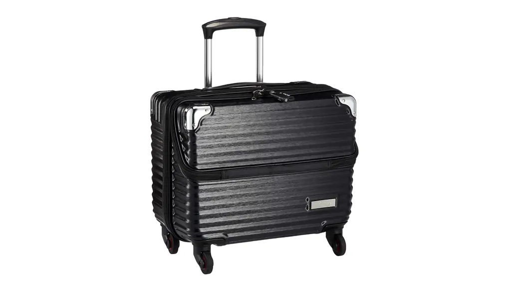 [トラベリスト] スーツケース ジッパー トップオープン ビジネスキャリー横型 機内持ち込み可 30L 40 cm 3.2kg