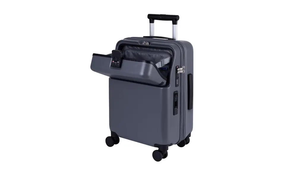 [トラベリスト] キャリーケース スーツケース ワンタッチトップオープン 機内持込 Sサイズ ３泊４日 ストッパー 拡張 ファースト フロントオープン