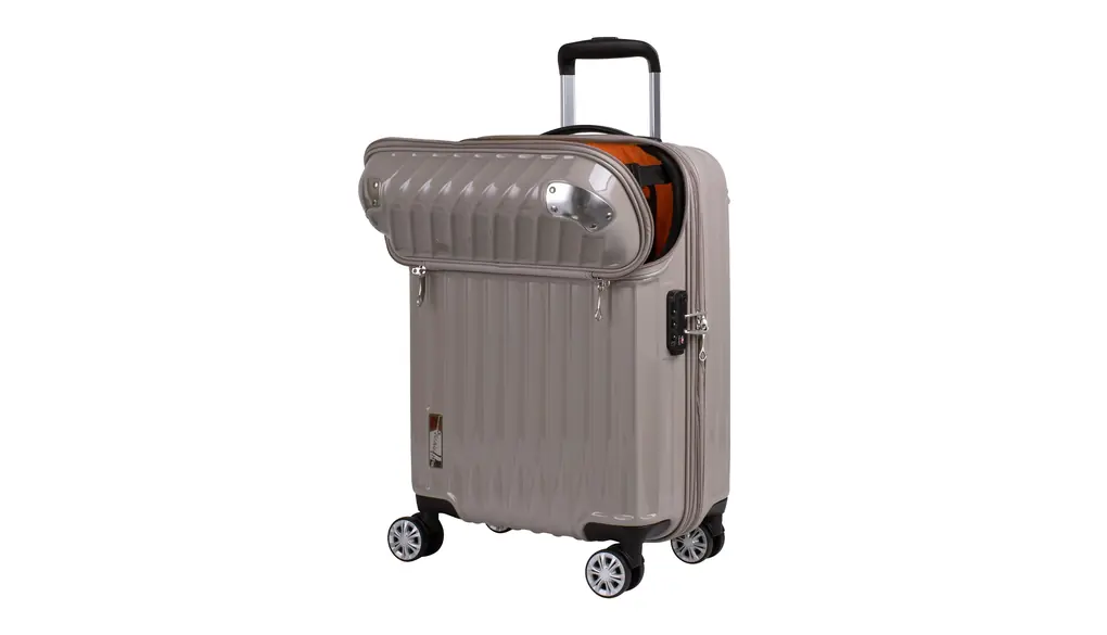 [トラベリスト] キャリーケース スーツケース ジッパーキャリー 機内持ち込みサイズ トップオープン フロントオープン モーメント 拡張機能付き 35L(43L) 76-20290