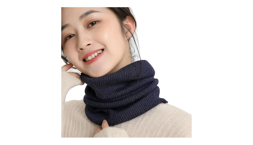 [Ttoitv] ネックウォーマー レディース ネックガード【カシミヤ混・4way・防寒保温・柔らかい】 リブ編み 伸縮性 小顔効果 シンプル スヌード ネック ゲーター レディース 通勤通学 スキー アウトドア 登山 旅行 プレゼント