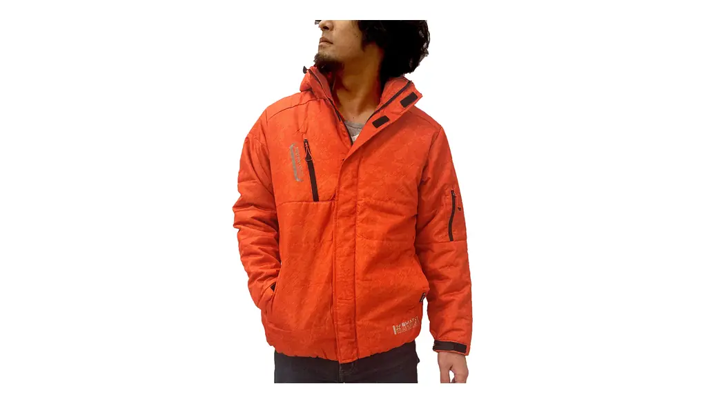 [タルテックス] 裏アルミ中綿 パーカージャケット 防風 メンズ M,L,LL,3L