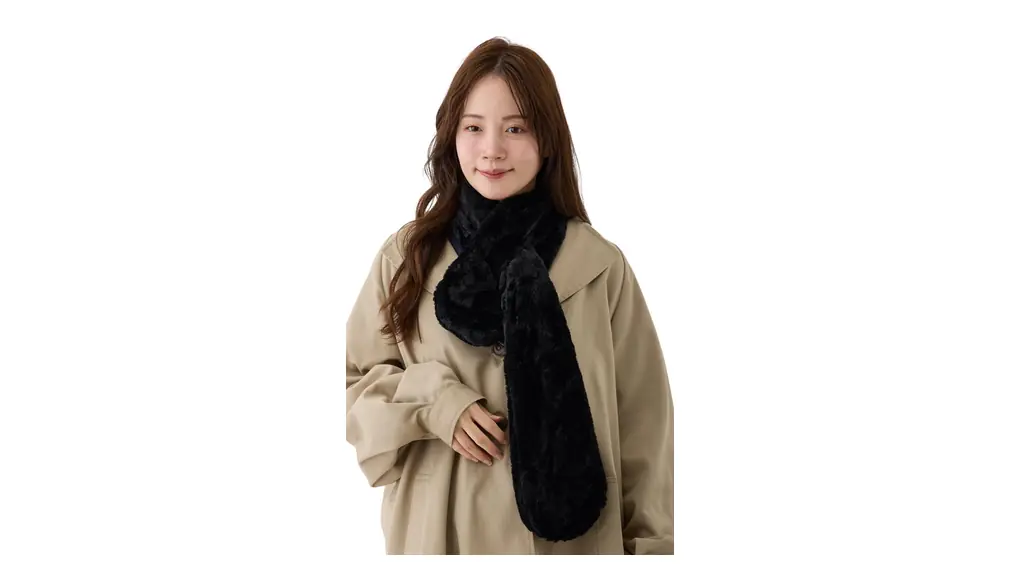 [valeria] スヌード ネックウォーマー レディース 差し込みマフラー 秋冬 防寒 小顔効果