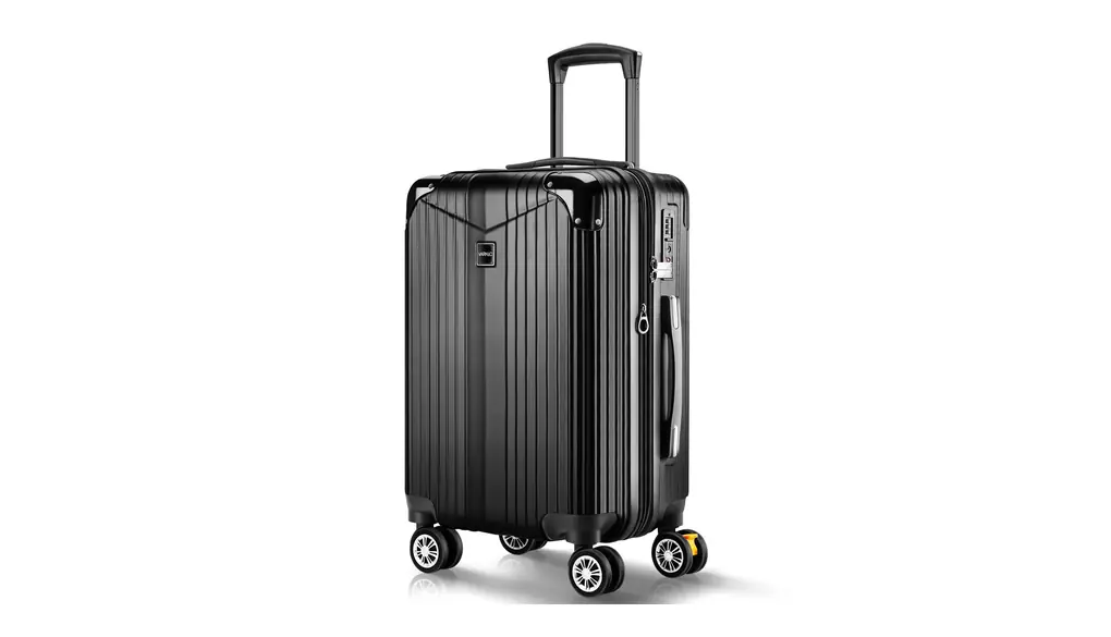 [VARNIC] スーツケース キャリーケース キャリーバッグ 【YKK】 製ファスナー 拡張機能 ストッパー付きキャスター TSAダイヤル式ロック 振動軽減 軽量 大容量 静音 乾湿分離ポケットつき スーツケースベルト付き 物掛けフック式底足 ファスナータイプ 旅行 ビジネス 出張 学生用キャリーケース (ブラック, S)