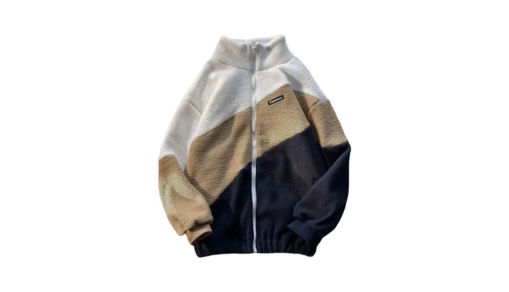 [veolaimy] ボアジャケット メンズ 冬 ボアコート モコモコ 防寒 厚手 暖かい フリースジャケット 裏起毛 ふわふわ アウター ゆったり カジュアル ボアブルゾン 大きいサイズ トレンド 冬 ストリート 秋冬 通勤 通学 ハイキング