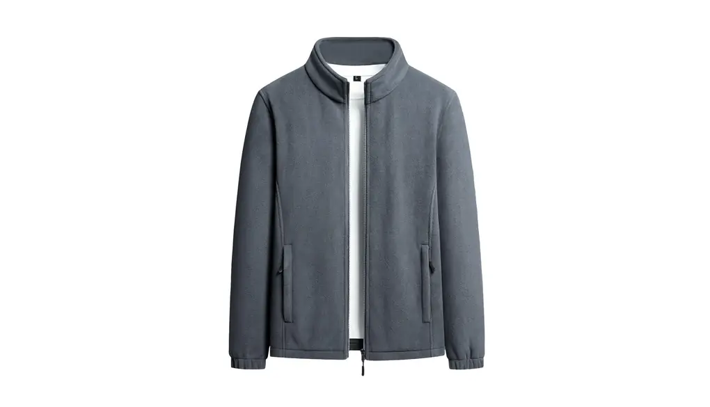 [veolaimy] フリースジャケット メンズ 秋冬服 防寒着 防風 ジャンパー スタンドカラー 柔らかい 暖かい ブルゾン ショート丈 軽量 カジュアル アウター 大きいサイズ コート おしゃれ 人気 春秋冬 普段着 アウトドア 作業着 スポーツ