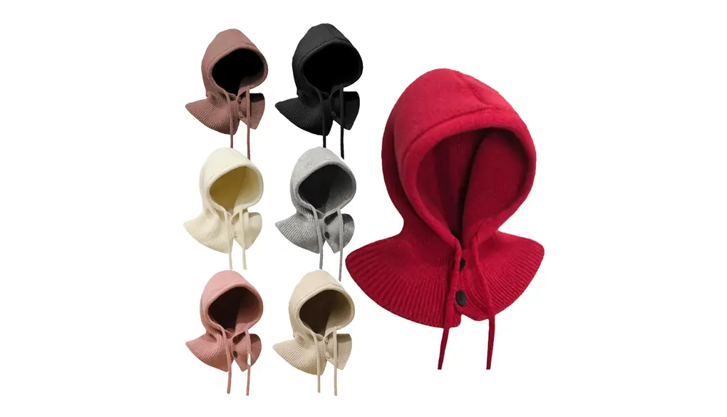 [VEVE&MIKI] ネックウォーマー フードウォーマー帽子 冬用 厚手 防寒 フェイスカバー 目出し帽 フードウォーマー フード 付き ネックウォーマー バラクラバ フリース スポーツ スキー スノーボード バイク 自転車 通勤 フード付き男女兼用