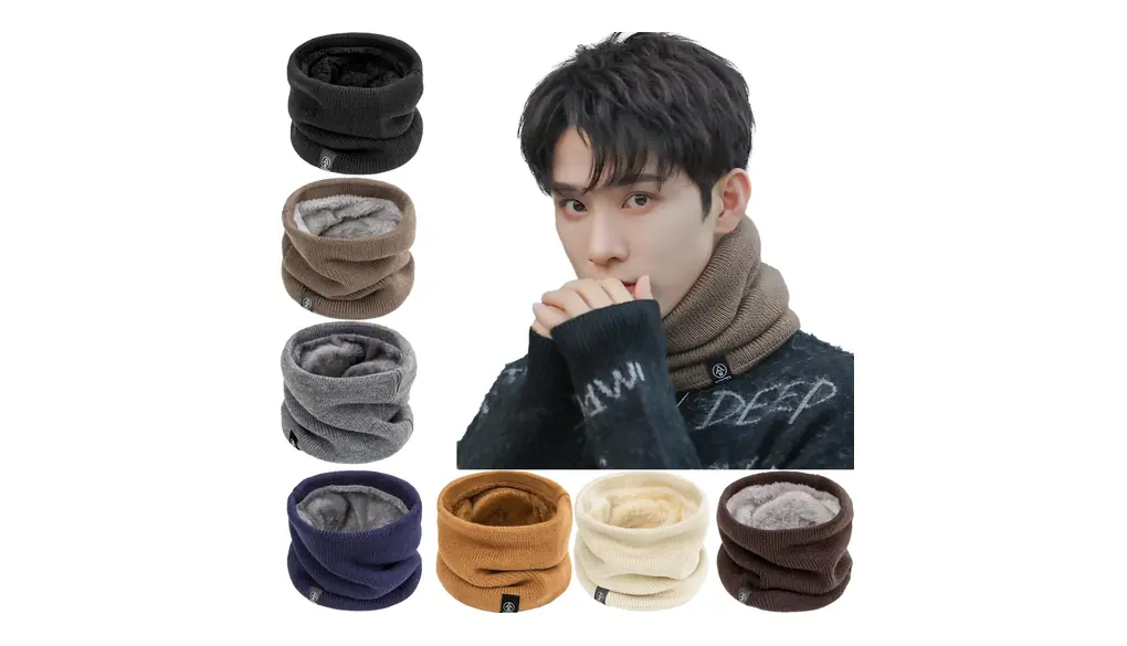 [VEVE&MIKI] ネックウォーマー ネックガード 防寒防風 保温 春 秋 冬 マフラー スヌード 裏起毛 暖かい 軽量 多機能 アウトドア 通勤 通学 スポーツ バイク 登山 自転車 スキー 男女兼用