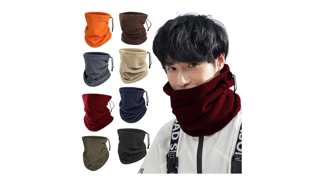 [VEVE&MIKI] スヌード タオル地 首巻きタオル ネックタオル ネックカバー ネックウォーマー ネックゲイター ネックガード 敏感肌 乾燥肌 柔らかい 防寒 冬用 厚手 無地 防風 保温 多機能 通勤・スポーツ・男女兼用
