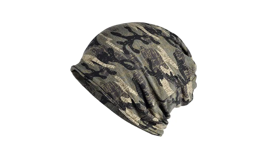 WHITE FANG(ホワイトファング) ニット帽 ネックウォーマー 迷彩 ミリタリー 帽子 キャップ 裏起毛 秋冬 メンズ CA437