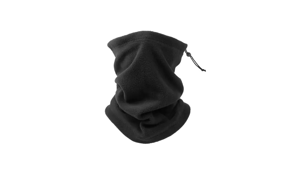 [Wild Scene] ネックウォーマー 調整紐【ふわっと軽い着心地】 冬用 防寒 裏起毛 暖かい メンズ レディース