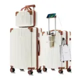 【軽さが旅を変える！】Wozwe キャリーケース Sサイズ｜PC素材・TSAロック・多機能搭載の機内持込モデル