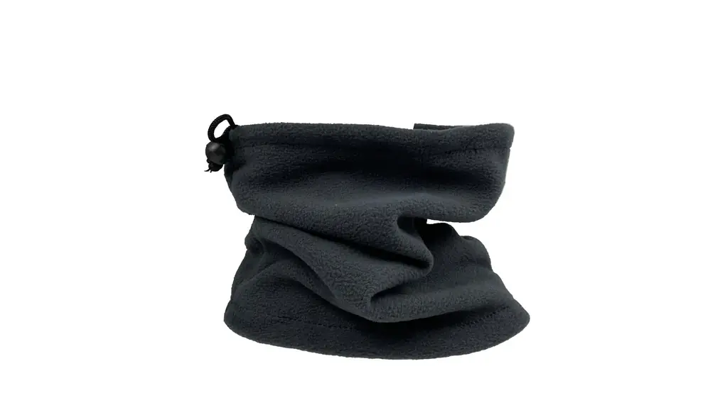 [Y&J] ネックウォーマー ロング丈 暖かいフリース マフラー スヌード 防寒 サイズ調節コードつき 男女兼用 メンズ レディース