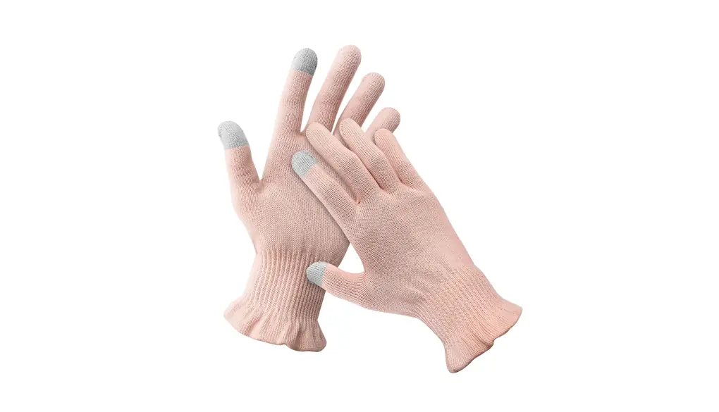 [夢の物] おやすみ手袋 保湿 手荒れ防止 ハンドケア スマホ対応 お肌に優しい純綿100% 手湿疹 ひび割れ あかぎれ アトピー ウィルス対策 就寝用 夜用 レディース 秋冬