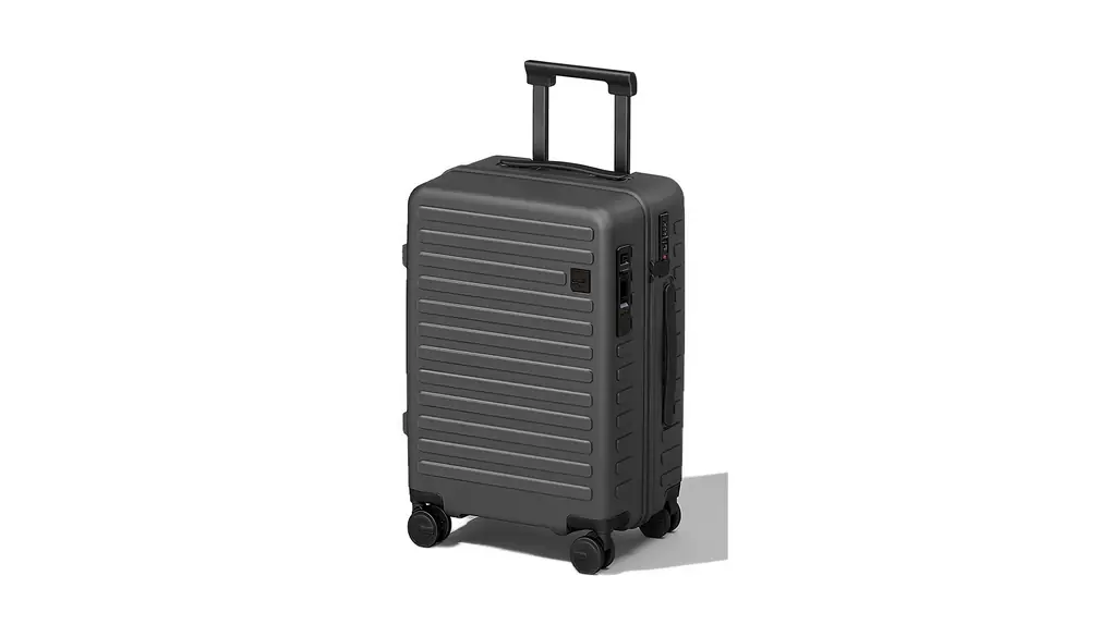 [Yuweijie] 【特許取得】スーツケース キャリーケース HINOMOTO 静音キャスター ストッパー付き 機内持込 mサイズ キャリーバッグ YKK ファスナー日本製 洗濯可能な内装取り外し構造 軽量大容量 TSAロック ワンタッチブレーキ機能 約60L 4~6泊 ダークグレー