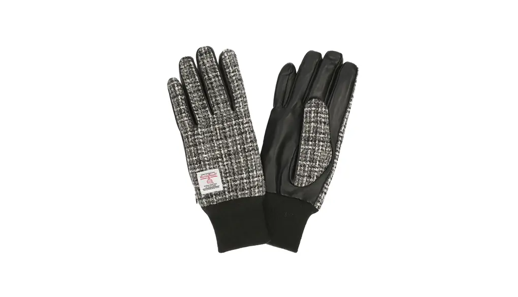 [アレグレット] Attivo アッティーヴォ ATHT03 ハリスツイードグローブ 裏地ベルベット仕様 スマホ対応 メンズ [11種/3サイズ]