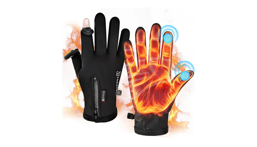 [Bokoios] 暖かい防寒手袋 メンズ 自転車 スキー ランニング 手袋 レディース 男女兼用 手袋 スマホ対応 裏起毛 釣り グローブ 冬 コミネ グローブ 冬 冷え性 防風 手袋 撥水加工 防水手袋 タッチスクリーン機能 指を露出できる スマホ 手袋 スノボ 手袋 滑り止め手袋 通勤 ランニング サッカー スノボ 登山 バイク ロードバイク グローブ 冬 メンズ おしゃれ 手袋-ブラック