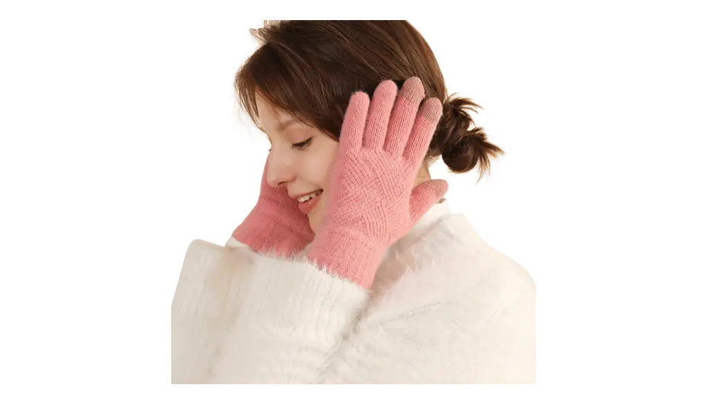 [ciciibear] 防寒手袋 レディース 冬 スマホ対応 タッチパネル対応 自転車 暖かい 裏起毛 運転 ニット 女性用 誕生日 クリスマスプレゼント