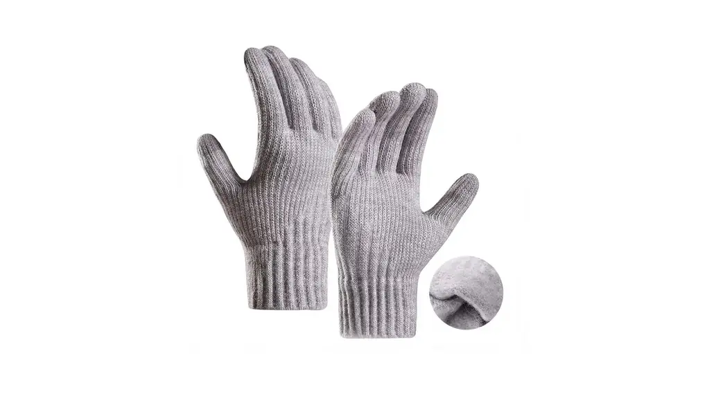 [Dboojoyc] レディース防寒手袋 シームレスなタッチ操作 アルパカ純毛 -5度寒さに強いスマホ対応 裏起毛 ふんわり防寒グローブ 滑り止め 防寒保温 寒さ対策 柔らかい あったか 暖かい 無地 通勤通学