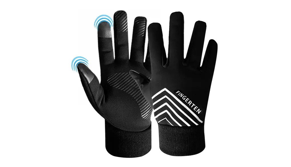 Finger Ten アウトドア手袋 冬用グローブ ランニンググローブ アウトドアグローブ メンズ スマホ対応 防寒グローブ 自転車 耐磨耗性 滑り止め 防風 防寒 暖かい手袋 裏起毛 作業用 通勤