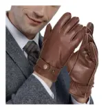 【GSG シープスキン手袋】大人の冬を変える本革レザー｜スマホ対応で通勤もドライブも快適に