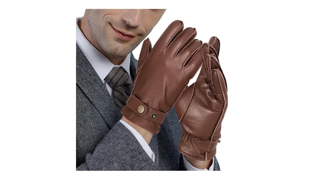[GSG] 手袋 メンズ 革 冬 スマホ対応 おしゃれ レザー 手袋 裏起毛 ウール 紳士 男性 バイク 防寒 防風 運転 車 ドライビンググローブ プレゼントに